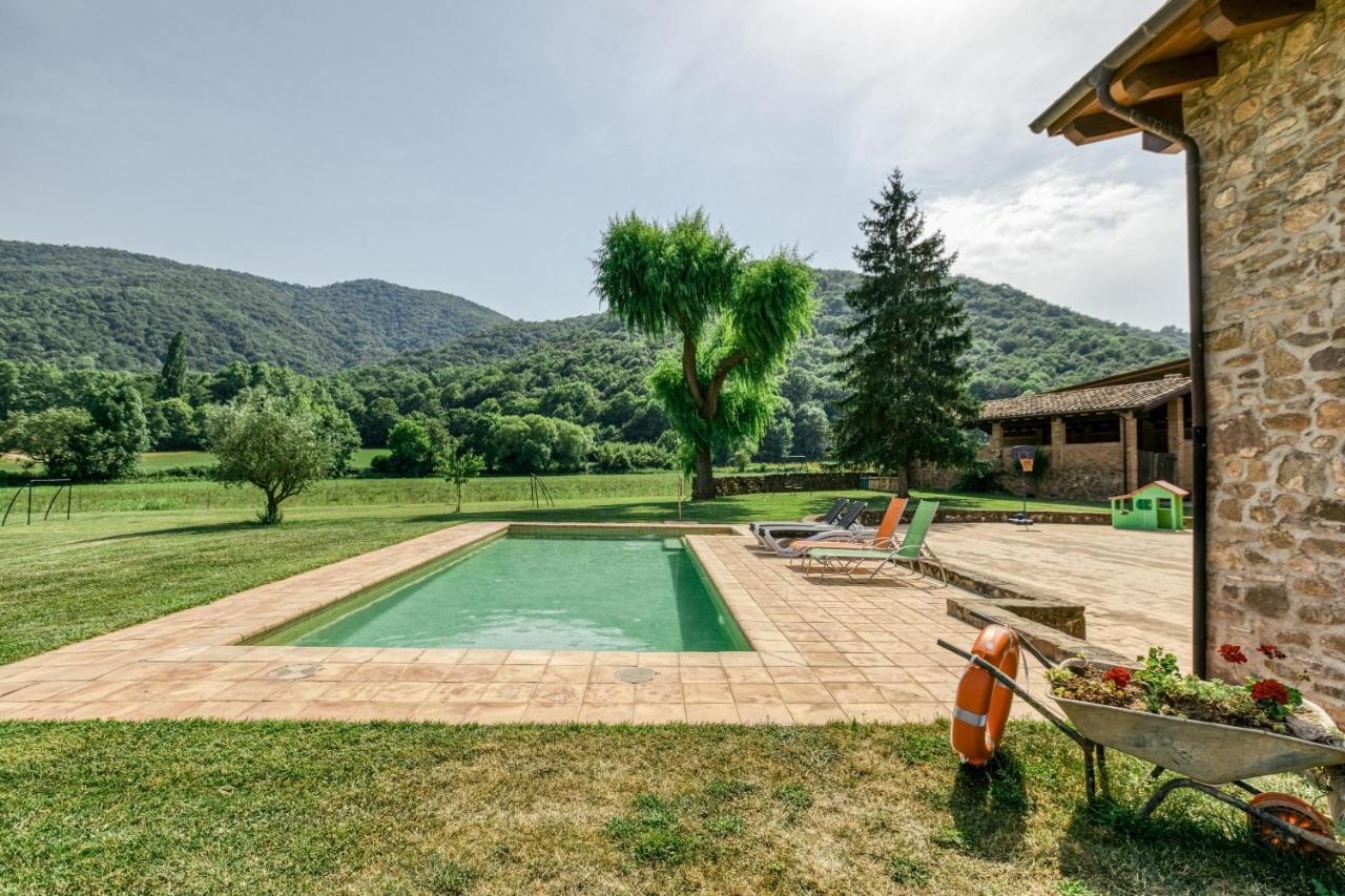 Casa Rural Mas Plantalech La Vall de Bianya Extérieur photo