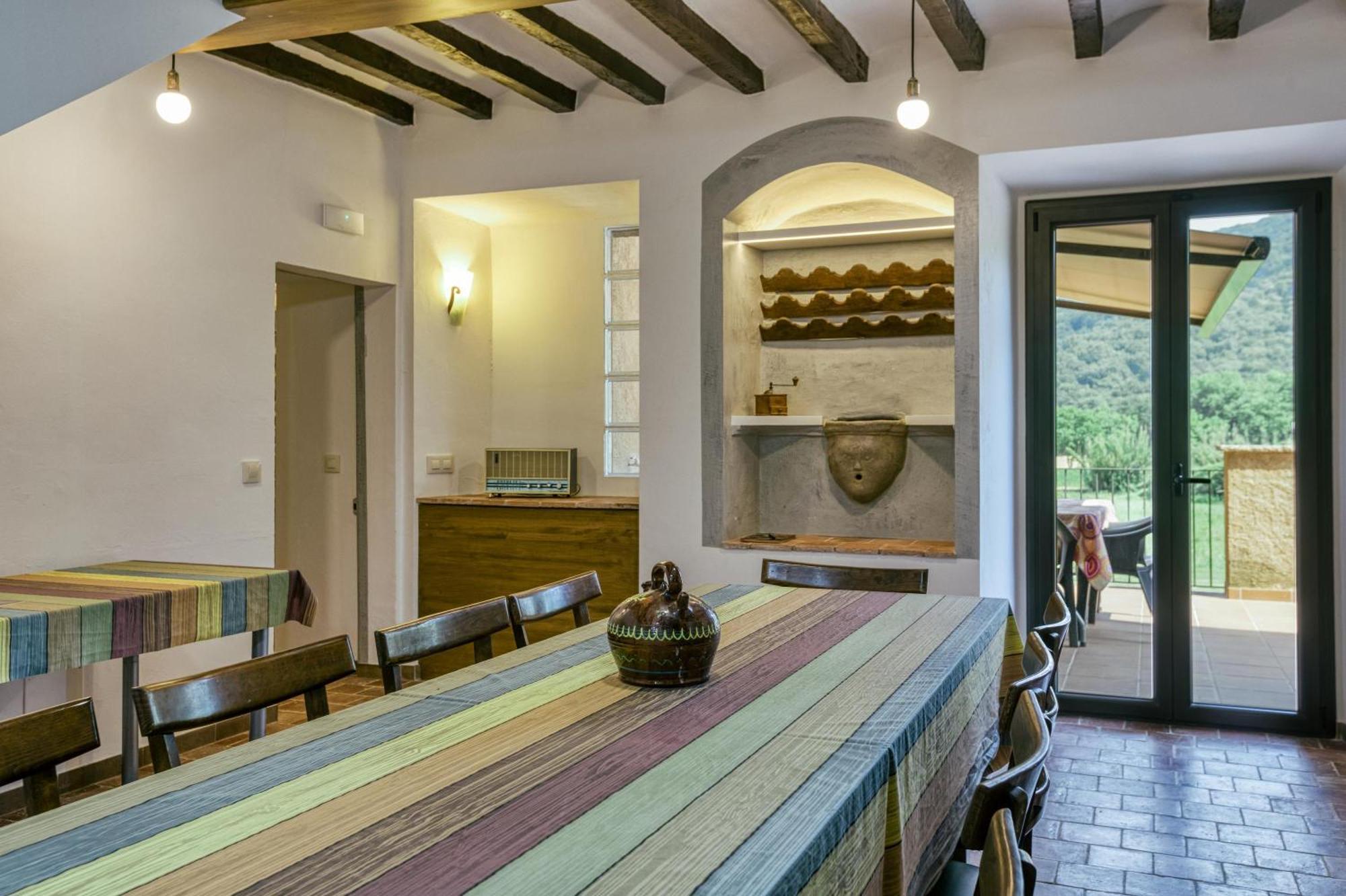 Casa Rural Mas Plantalech La Vall de Bianya Extérieur photo